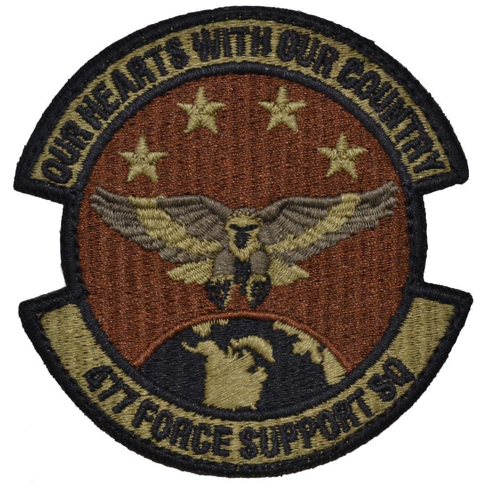 477th Force Support Squadron Patch - USAF OCP