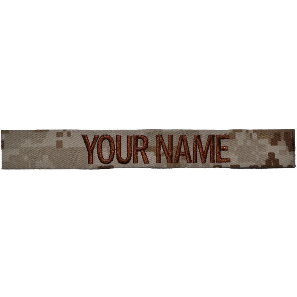Single Custom Army Name Tape - SEW ON - 3-Color OCP