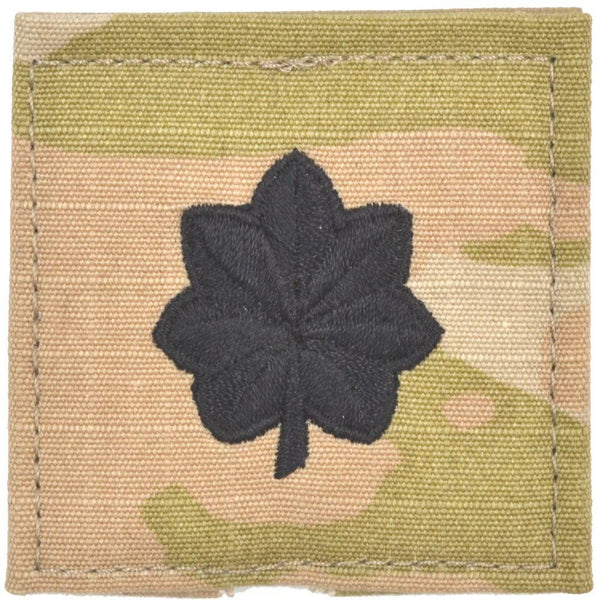 Army Rank w/ Hook Fastener Backing - Lieutenant Colonel - 3-Color OCP