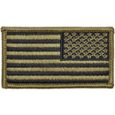 Tactical Gear Junkie Insignia Reverse USA Flag Fully Embroidered Patch - OCP/Scorpion