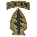 Tactical Gear Junkie Insignia Special Forces Patch with Airborne Tab - OCP/Scorpion