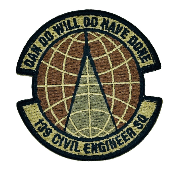 139th Civil Engineer Squadron Patch - USAF OCP