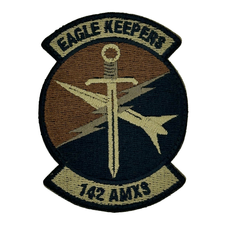 142 Unit Patch 142nd Aircraft Maintenance Squadron Patch - USAF OCP