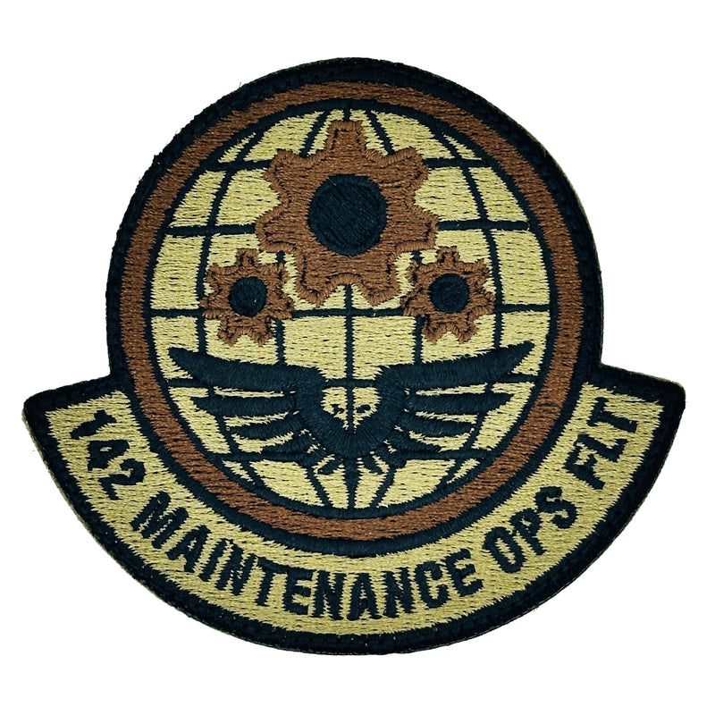 142 Unit Patch 142nd Maintenance Operations Flight Patch - USAF OCP