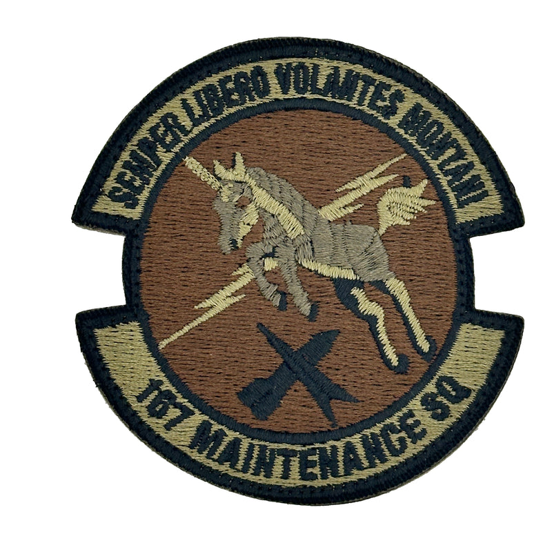 167th Maintenance Squadron Patch - USAF OCP