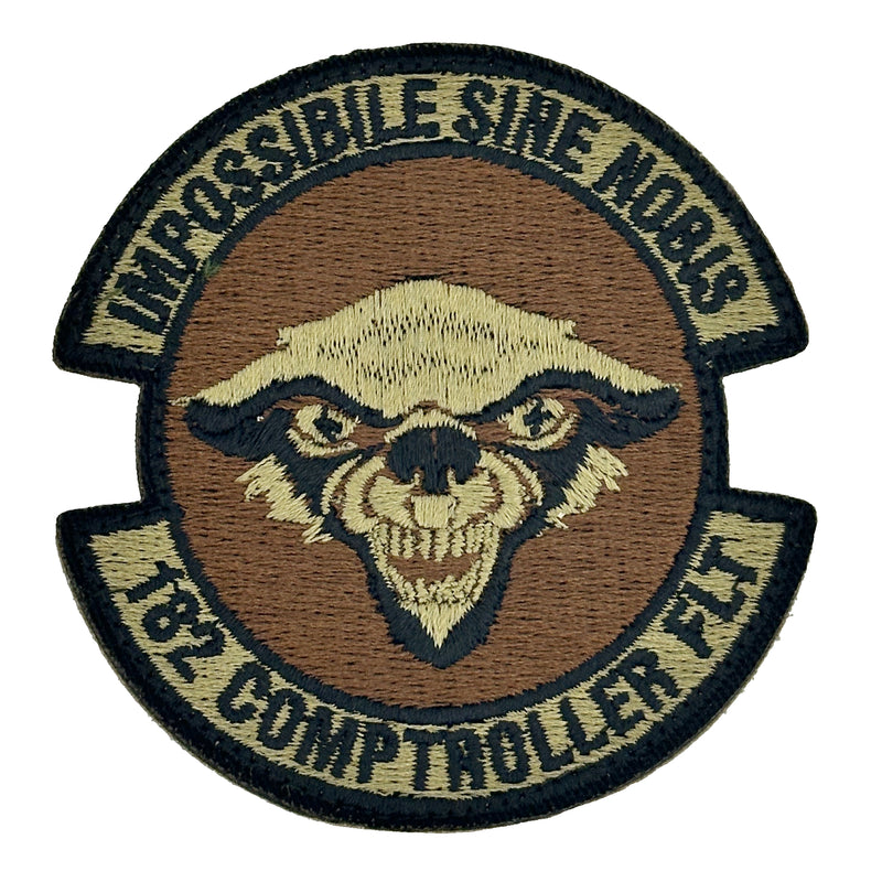 182nd Comptroller Flight Squadron Patch - USAF OCP