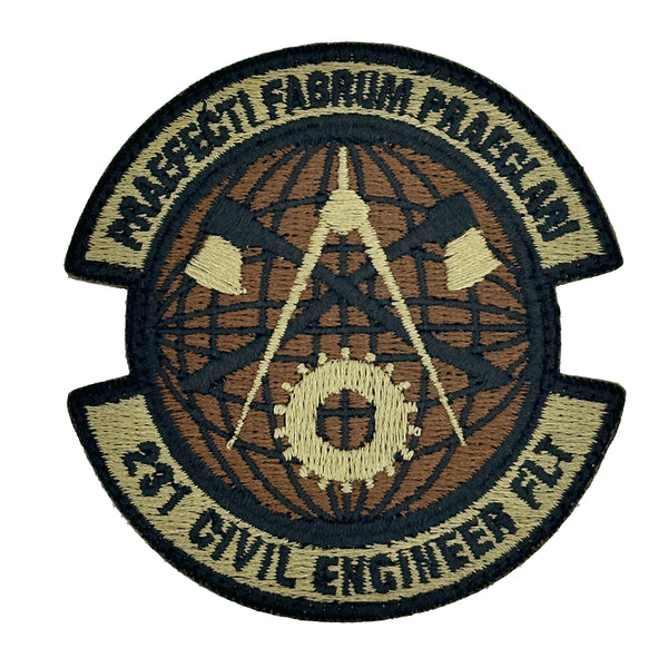 231st Civil Engineer Flight Patch - USAF OCP