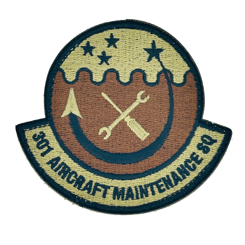 301st Aircraft Maintenance Squadron Patch - USAF OCP