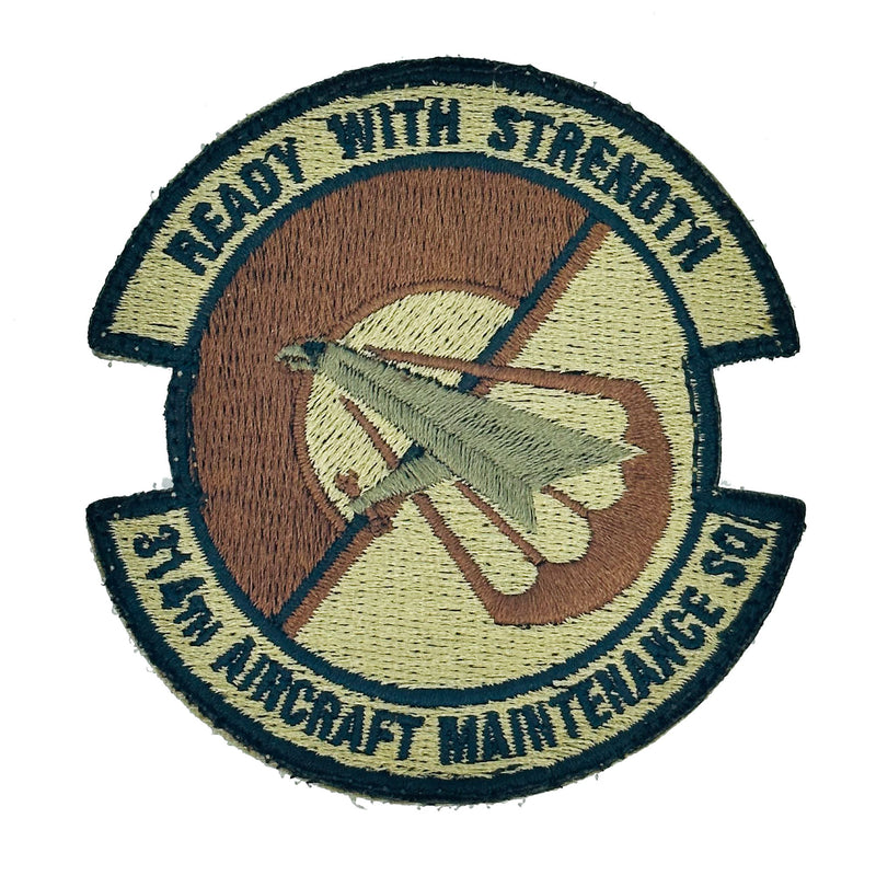 314th Aircraft Maintenance Squadron Patch - USAF OCP