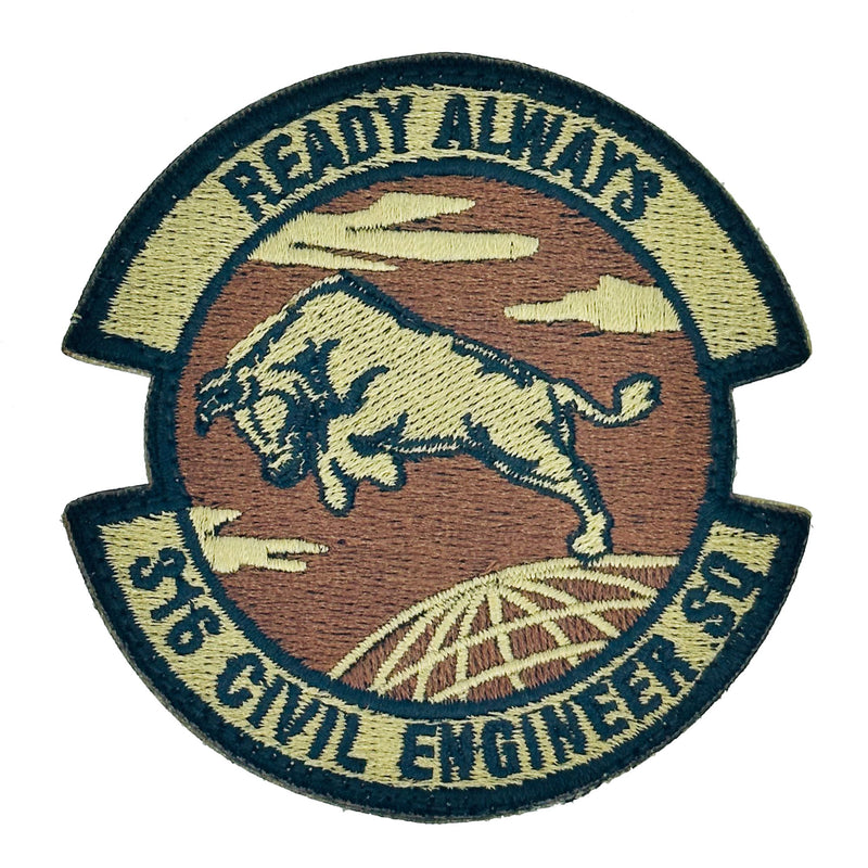 316th Civil Engineer Squadron Patch - USAF OCP