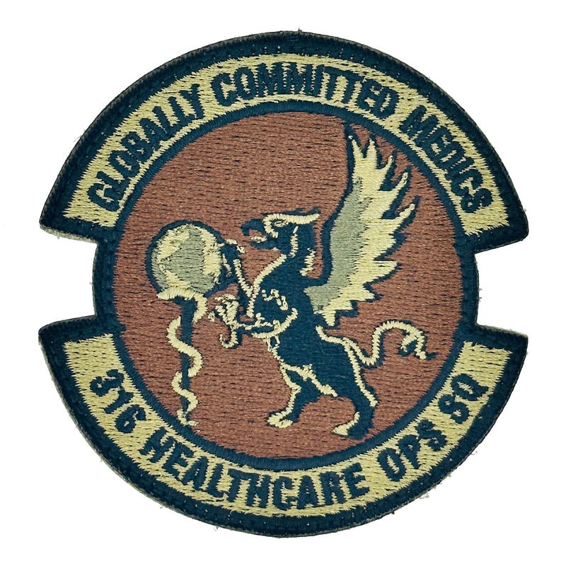 316th Healthcare Operations Squadron Patch - USAF OCP