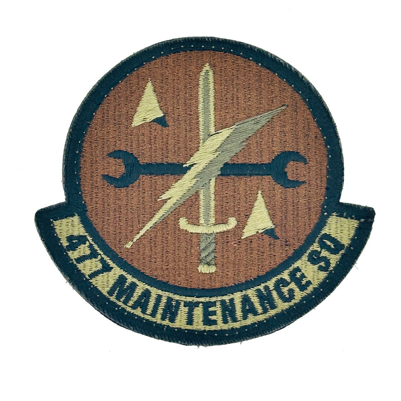 477th Maintenance Squadron Patch - USAF OCP