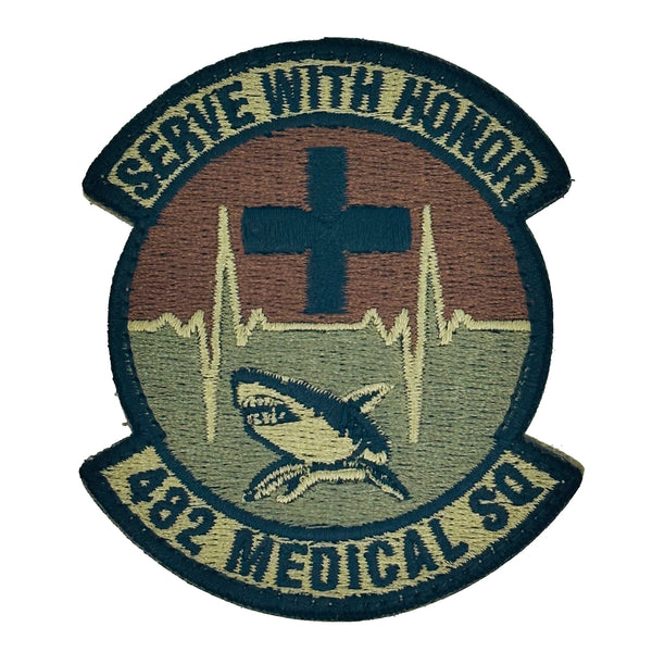 482nd Medical Squadron Patch - USAF OCP