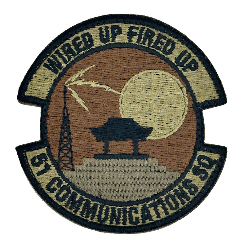 51 Commbats 51st Communications Squadron Patch - USAF OCP