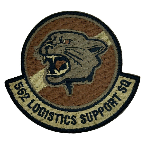 552nd Logistics Support Squadron Patch - USAF OCP