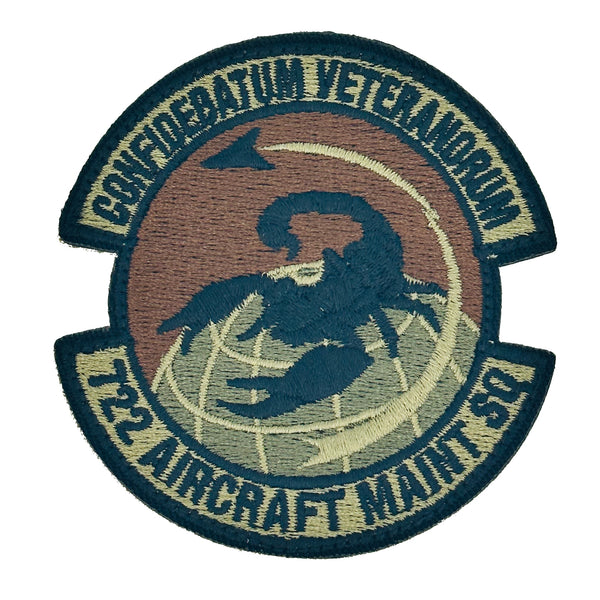 722nd Aircraft Maintenance Squadron Patch - USAF OCP