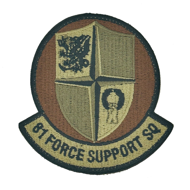 Army 81 Rd Patch Vector 81st Force Support Squadron Patch - USAF OCP