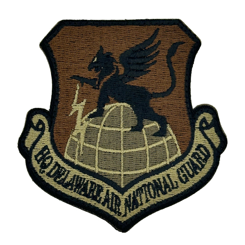 Ang Shoulder Patch Delaware Air National Guard Headquarters Patch - OCP