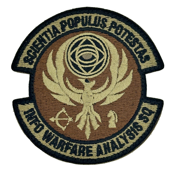 Information Warfare Analysis Squadron Patch - USAF OCP