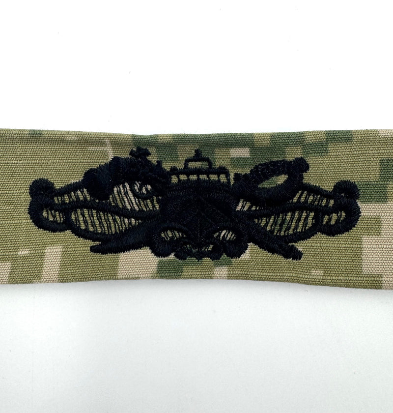 US Navy - NWU Type III - Embroidered Badge - Sew On - Special Warfare Combatant - Craft Creman