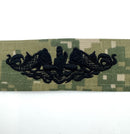 US Navy - NWU Type III Embroidered Badge - Sew On - Submarine Warfare