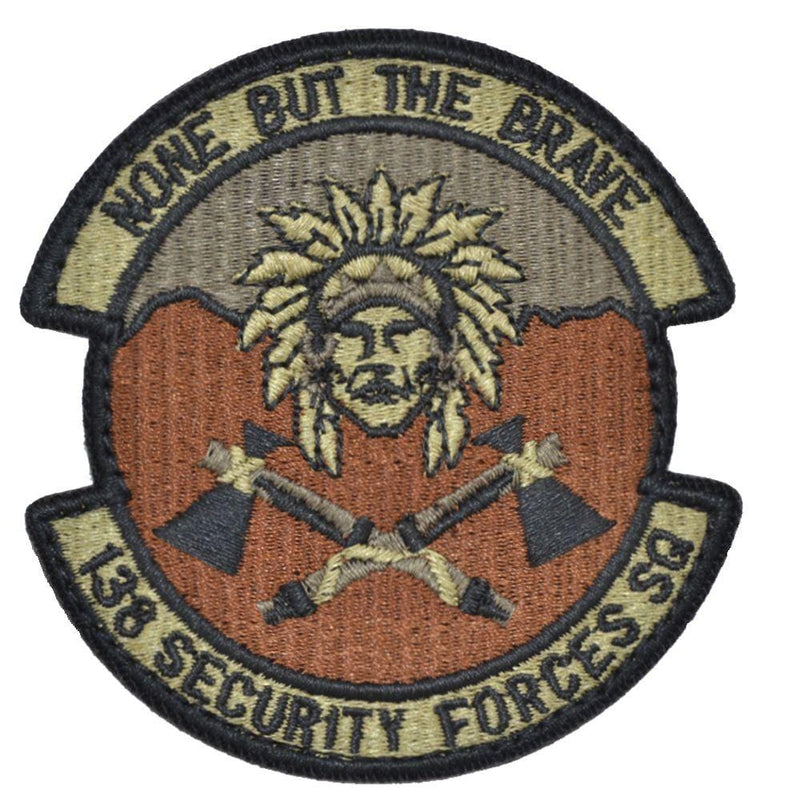 138th Security Forces Squadron Patch - USAF OCP