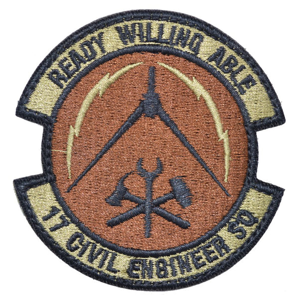 17th Civil Engineer Squadron Patch - USAF OCP