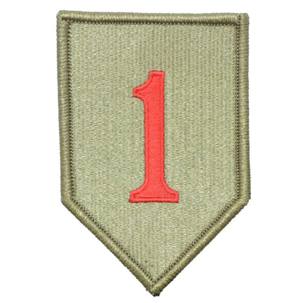 1st Infantry Division Patch - OCP w/Red