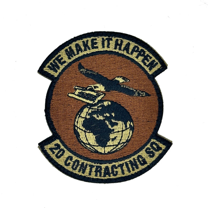 20th Contracting Squadron Patch - USAF OCP