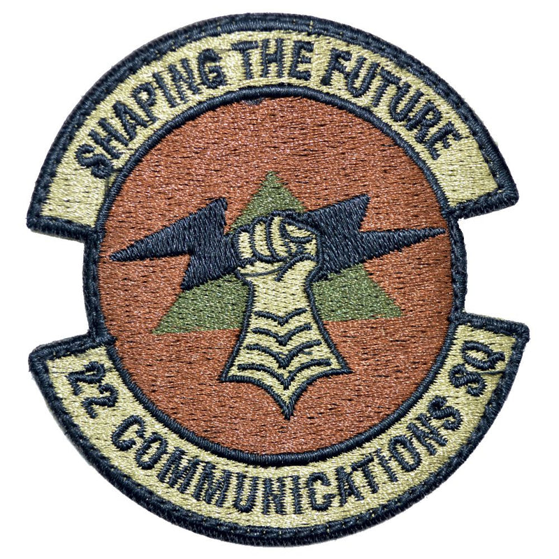 22nd Communications Squadron Patch - USAF OCP