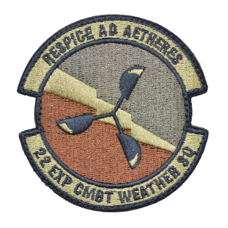 22nd Expeditionary Combat Weather Squadron Patch - USAF OCP