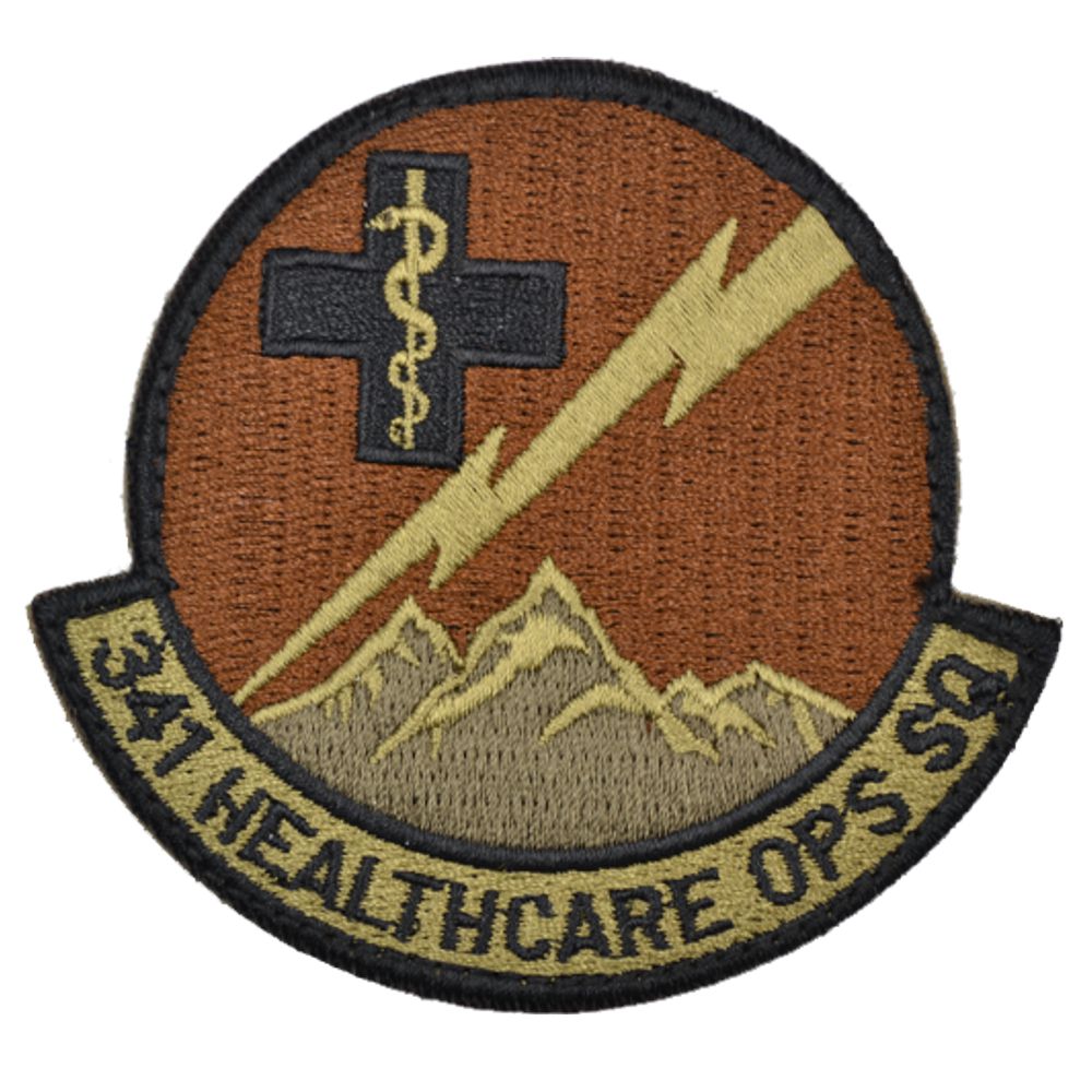 Health Ocp 341st Healthcare Operations Squadron Patch - USAF OCP