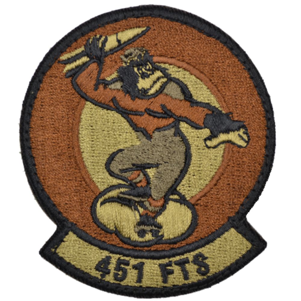 451fts 451st Flying Training Squadron Patch - USAF OCP