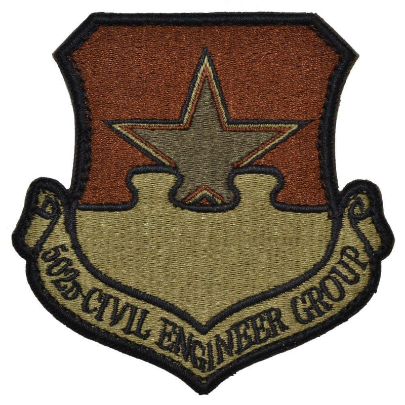 502nd Civil Engineer Group Patch - USAF OCP