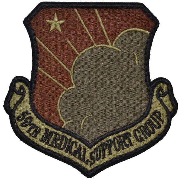 59th Medical Support Group Patch - USAF OCP