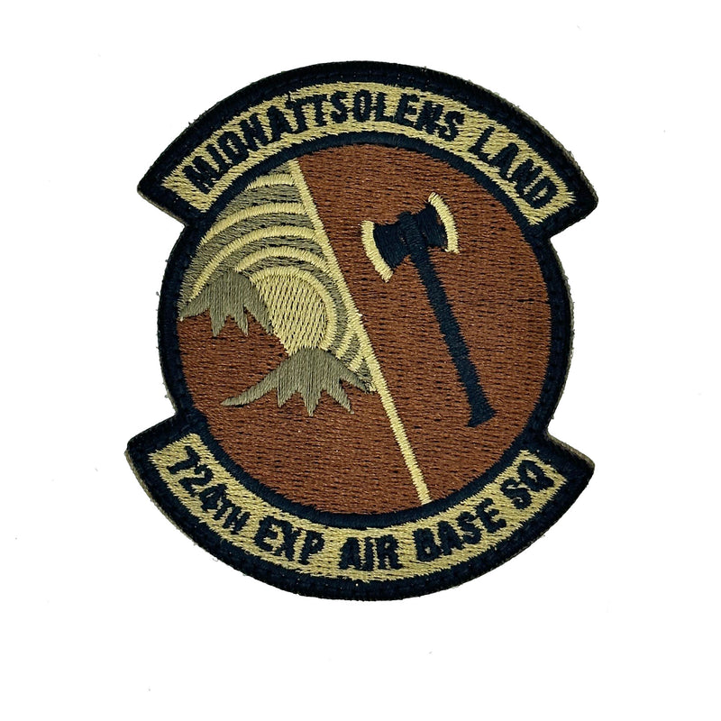 724th Expeditionary Air Base Squadron Patch - USAF OCP