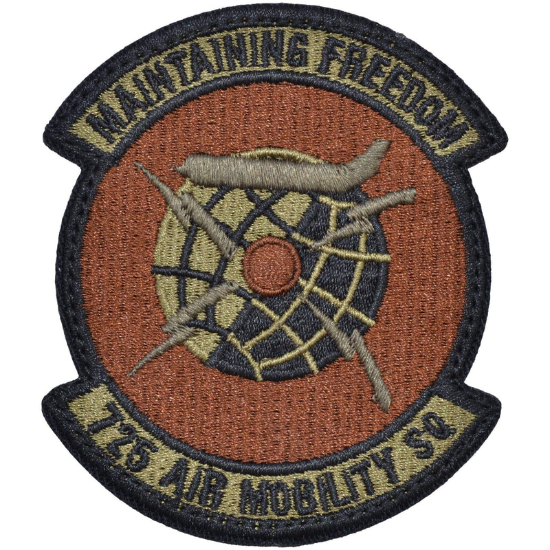 Tactical Gear Junkie Insignia 725th Air Mobility Squadron Patch - USAF OCP/Scorpion