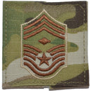 Air Force Rank w/ Hook Fastener Backing - 3-Color OCP