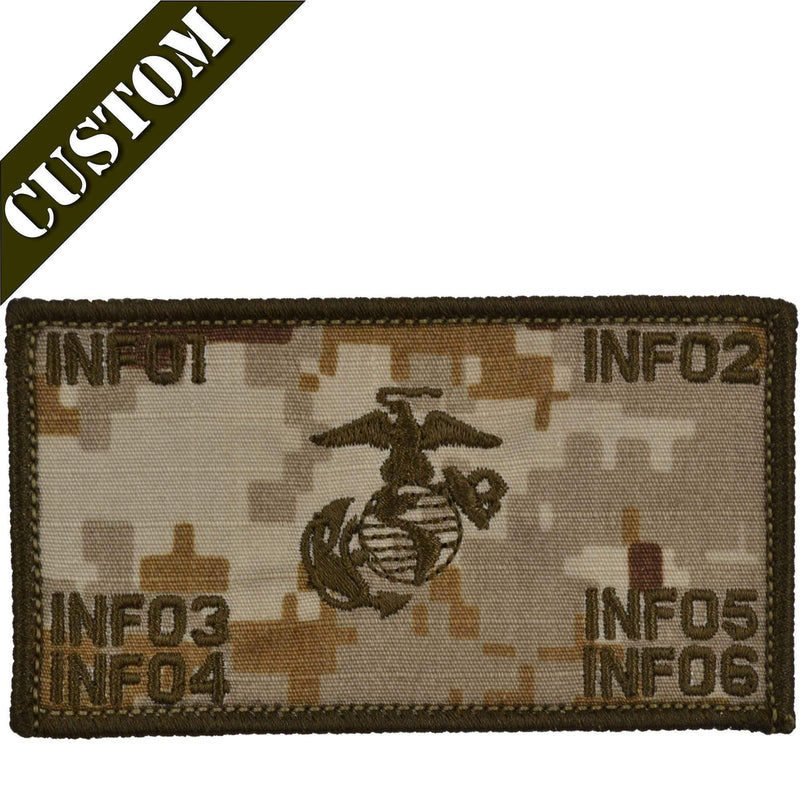 Olive Green USMC with EGA Patch