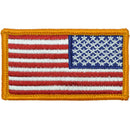 Tactical Gear Junkie Insignia Reverse USA Flag Fully Embroidered Patch - Full Color