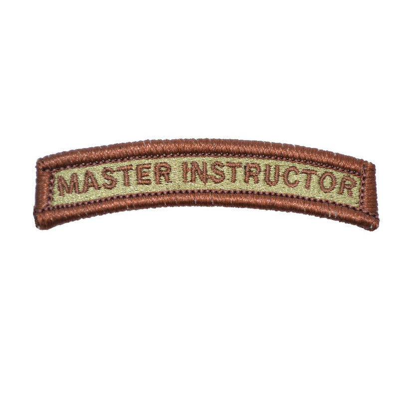 Master Instructor Tab Patch - USAF OCP