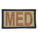 Duty Identifiers - MED (Black Border)