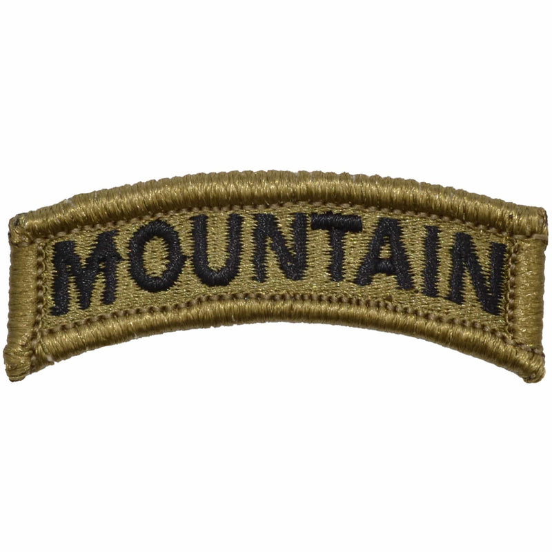 Tactical Gear Junkie Insignia Mountain Tab Patch - OCP/Scorpion