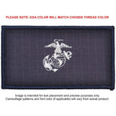 USMC Plate Carrier Flak Patch - Eagle Globe and Anchor Graphic (Open Globe)