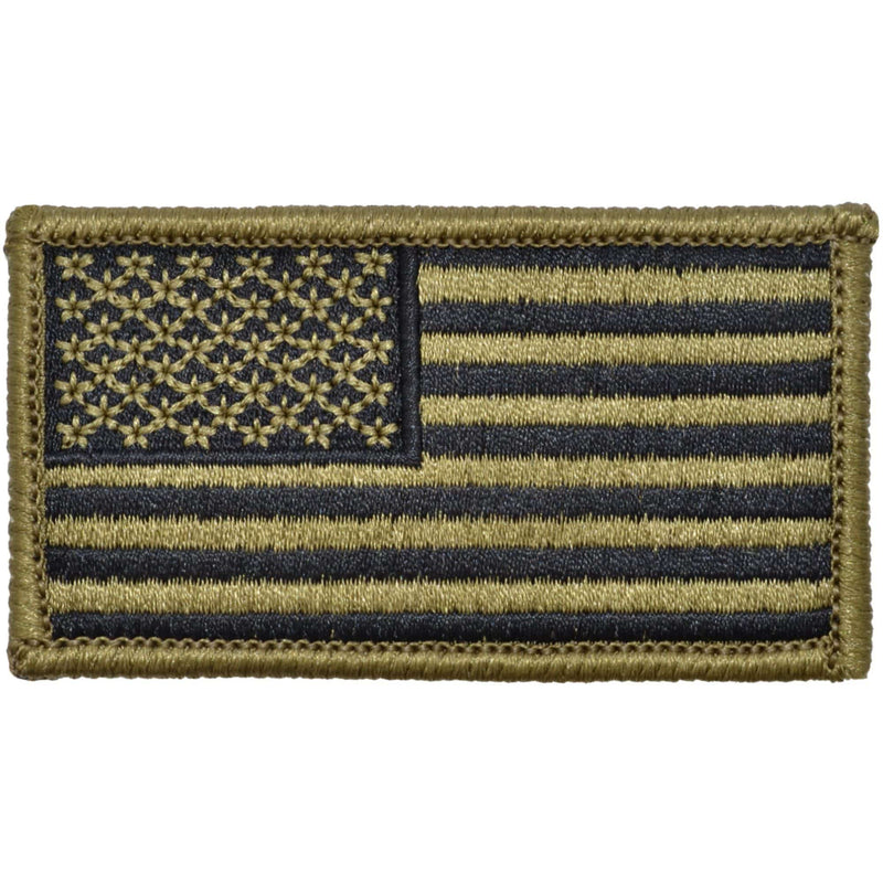 Tactical Gear Junkie Insignia Forward USA Flag Fully Embroidered Patch - OCP/Scorpion