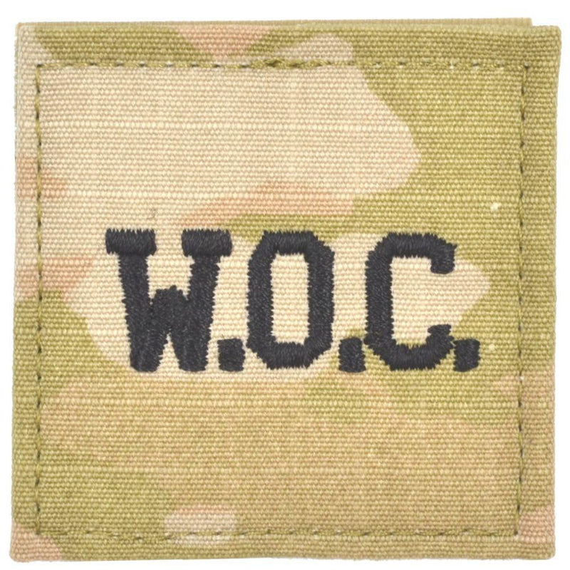 Army Rank w/ Hook Fastener Backing - Warrant Officer Candidate - 3-Color OCP